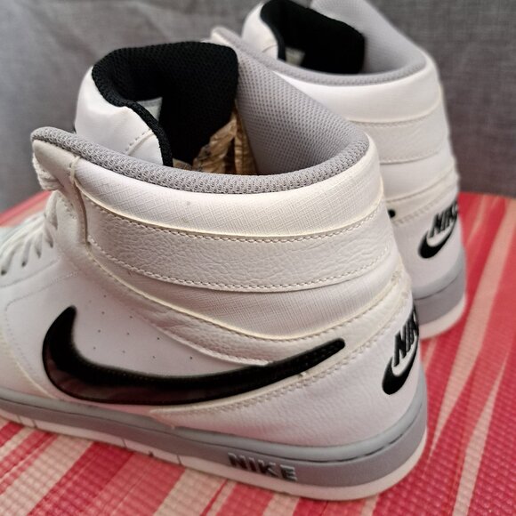 %Nike Prestige IV High 584614-110 White/Black/Grey Size 12 / A 21 main image 4